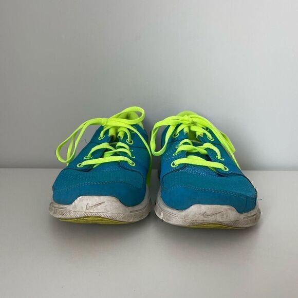 Nike Womens Flex Experience RN Running Shoes Size 7.5 Athletic Blue Sneakers - Picture 3 of 9